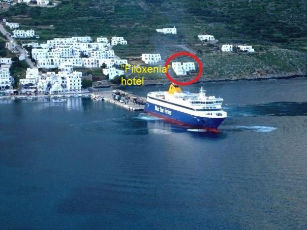 Hotel Filoxenia Агиали Екстериор снимка